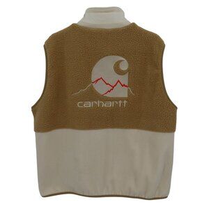 NEW Carhartt Men Large LG WIP Pinnacle Vest Wax Dusty Hamilton Brown A212051